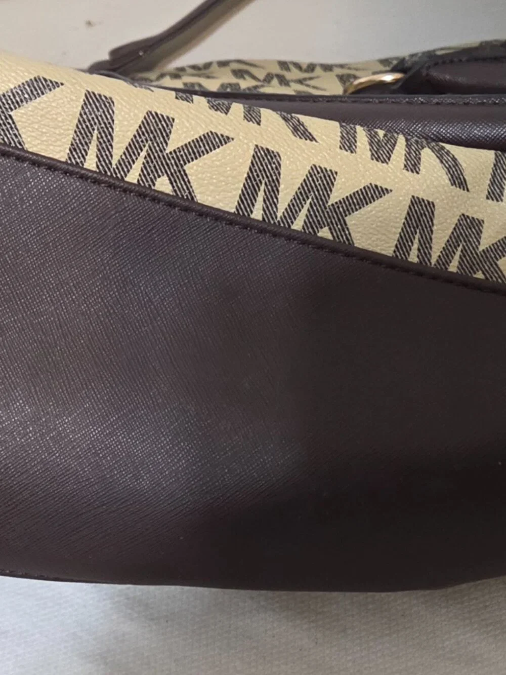Michael Kors Hamilton Legacy Large Logo Satchel Bag MK Tote